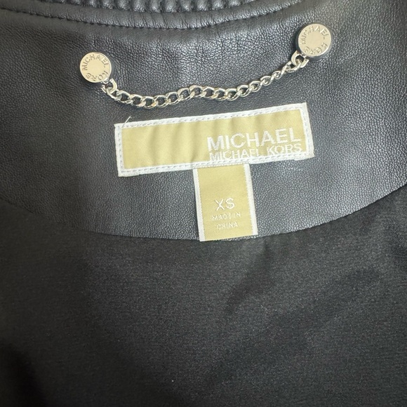 Michael Kors Sakura Embroidered Black Jacket - Picture 13 of 16